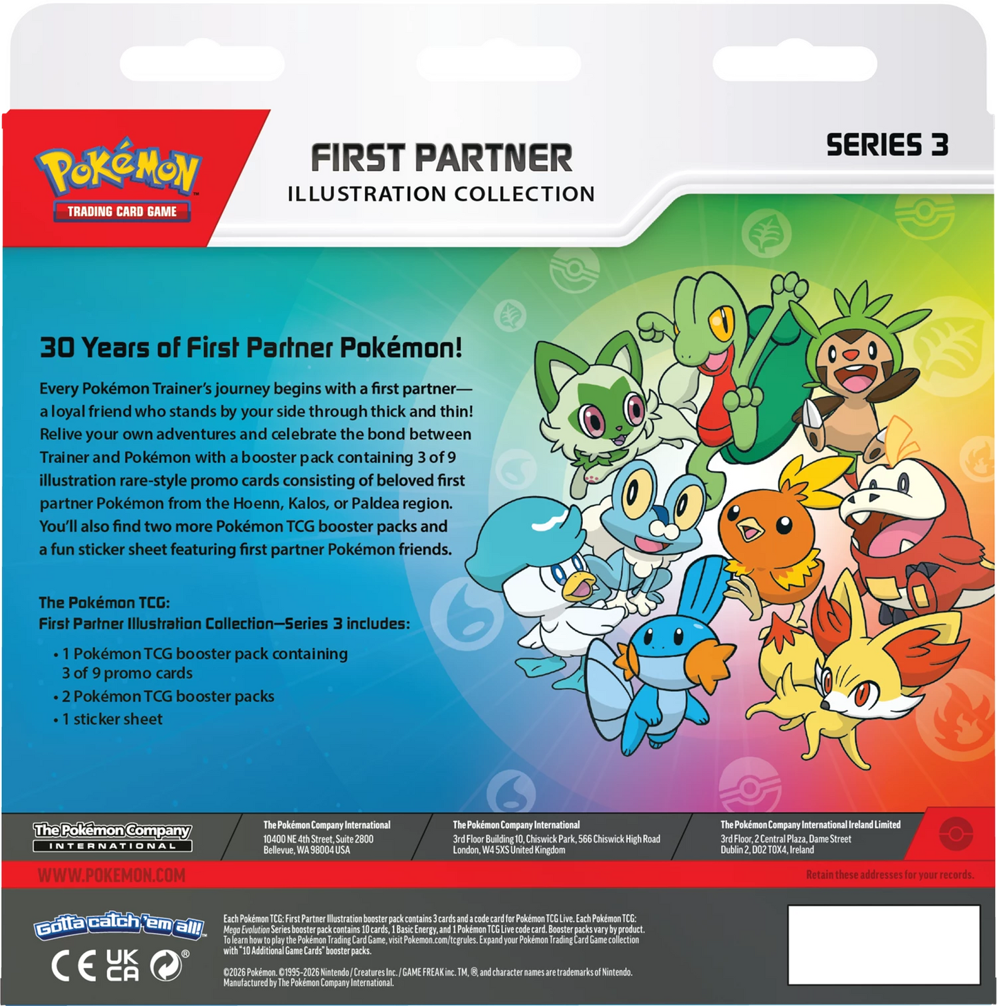 Pokémon - First Partner #3 - Illustration Collection