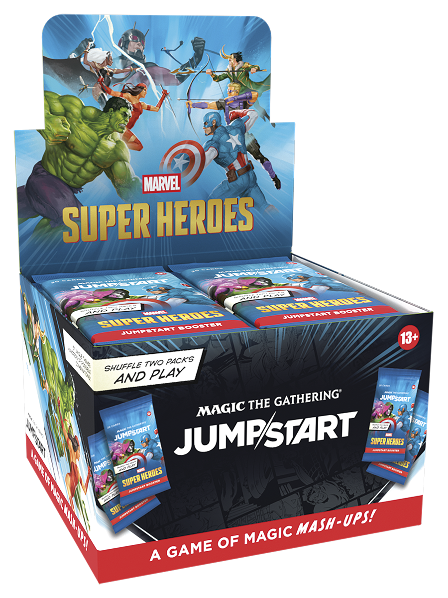 Magic: The Gathering - MSH - Marvel Super Heroes - Jumpstart Booster Box