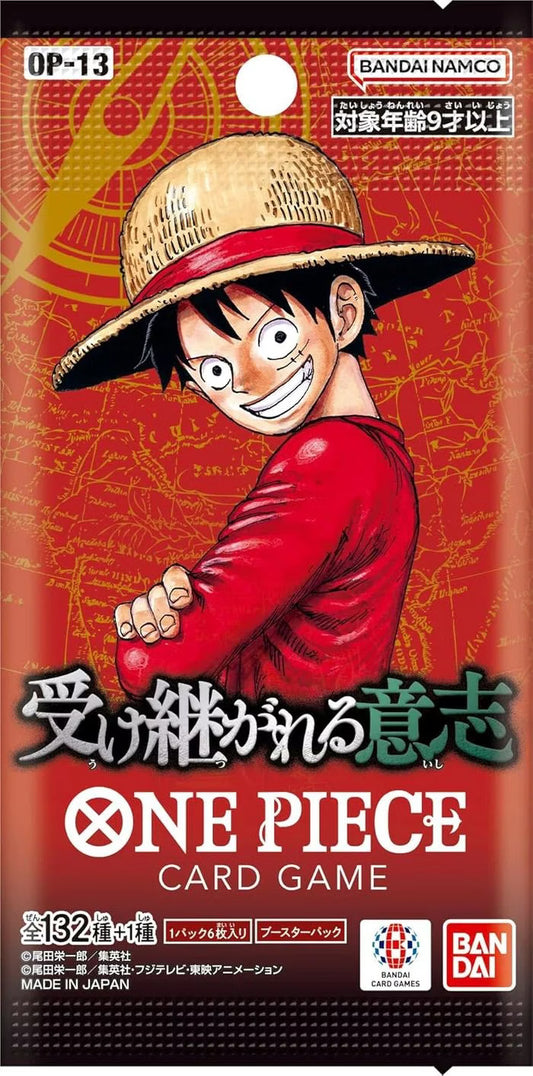 [Box Break] One Piece - OP13 - Carrying on His Will - Booster [JP]