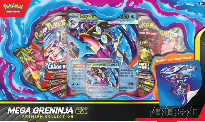Pokémon - Mega Greninja ex - Premium Collection