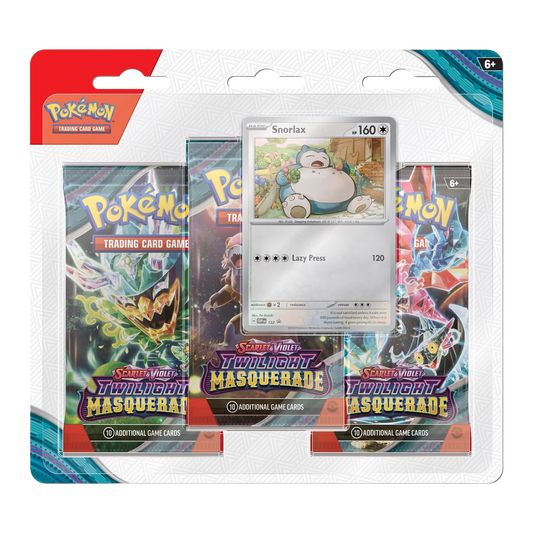 Pokémon - Twilight Masquerade - SV6 - 3-Pack Blister [EN]