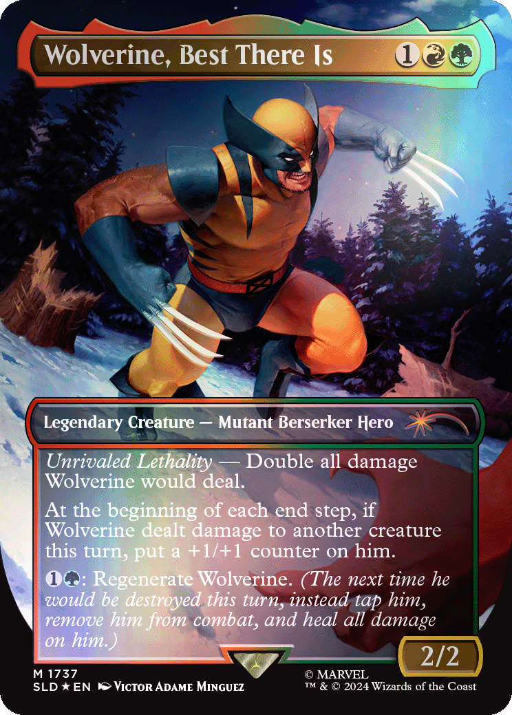 Secret Lair - Marvel Superdrop - Secret Lair x Marvel's Wolverine [EN]