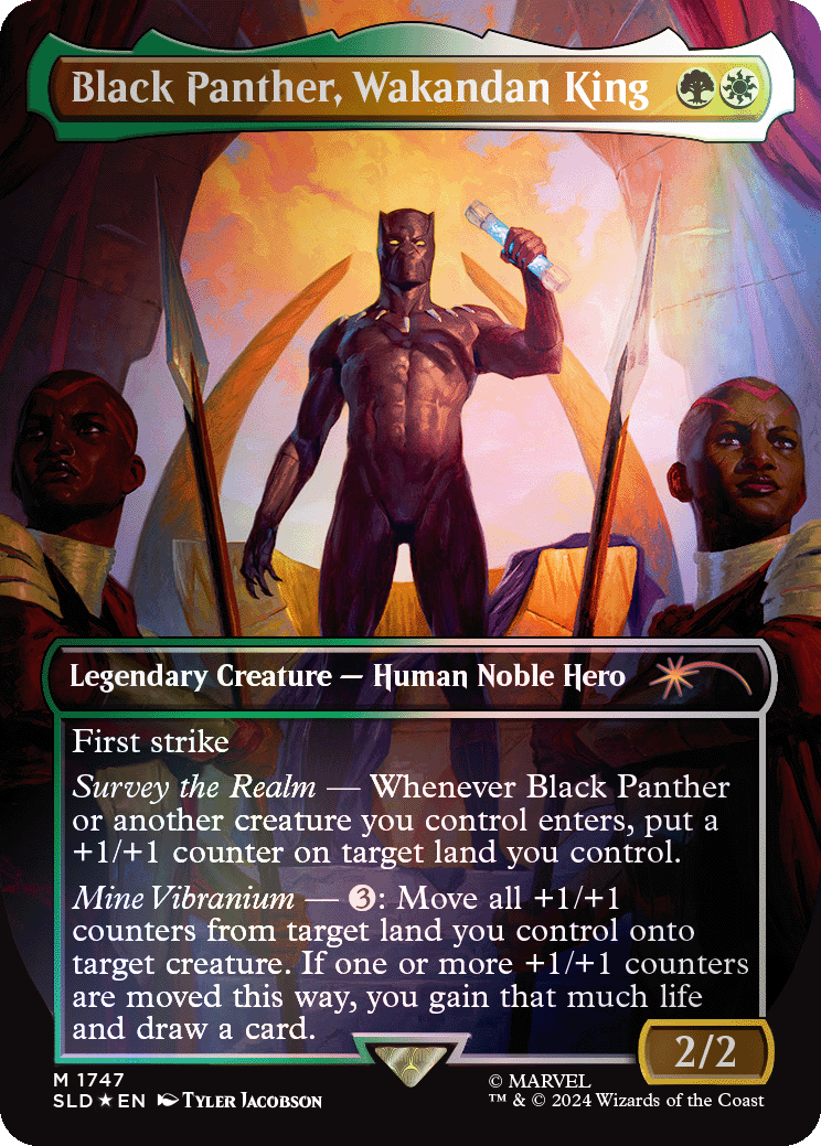 Secret Lair - Marvel Superdrop - Secret Lair x Marvel's Black Panther [EN]