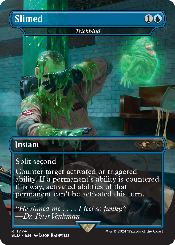Secret Lair - Camp Totally Safe Superdrop - Secret Lair x Ghostbusters: Slimer [EN]