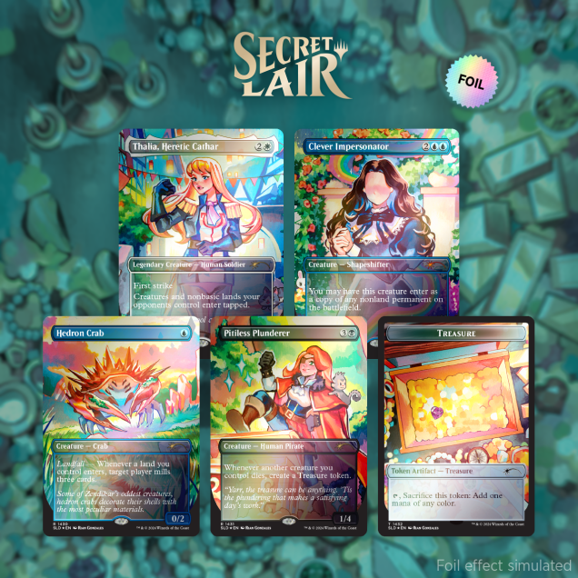 Secret Lair - Our Boss is on Vacation Superdrop - Pick ‘em & Stick ‘em