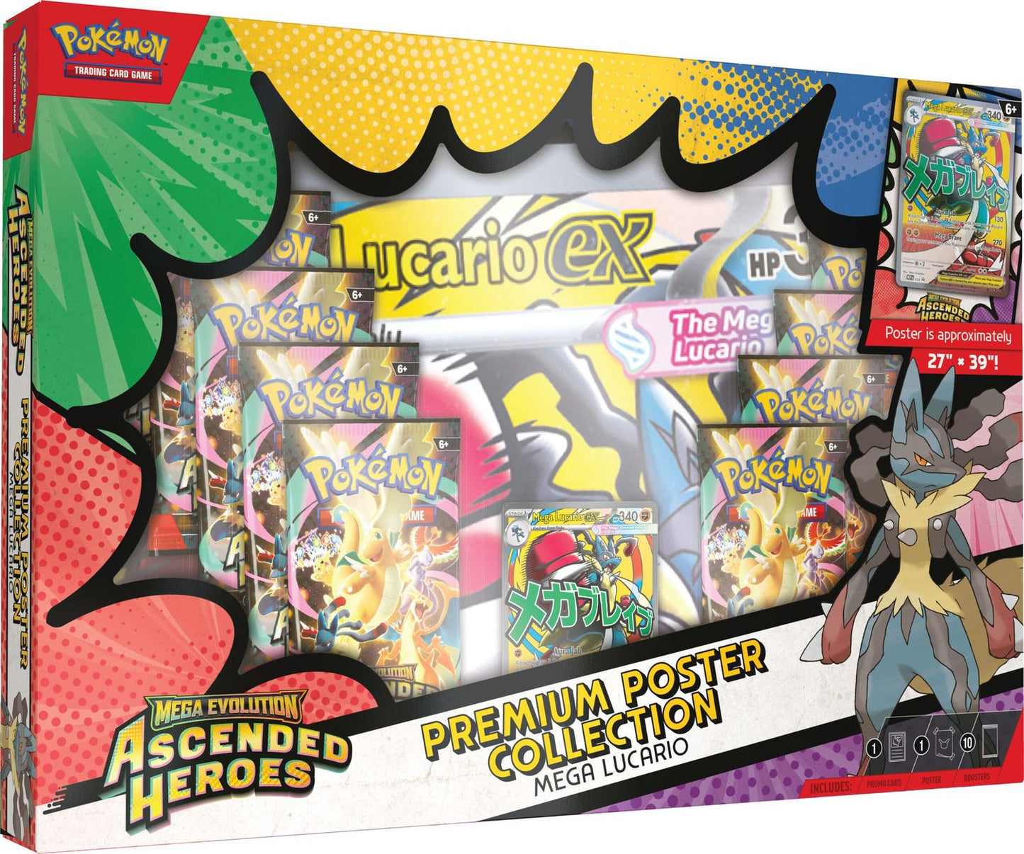 Pokémon - ME02.5 - Mega Evolutions - Ascended Heroes - Premium Poster Collection
