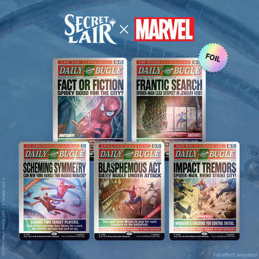 Secret Lair - Marvel's Spider-Man - Daily Bugle Breaking News