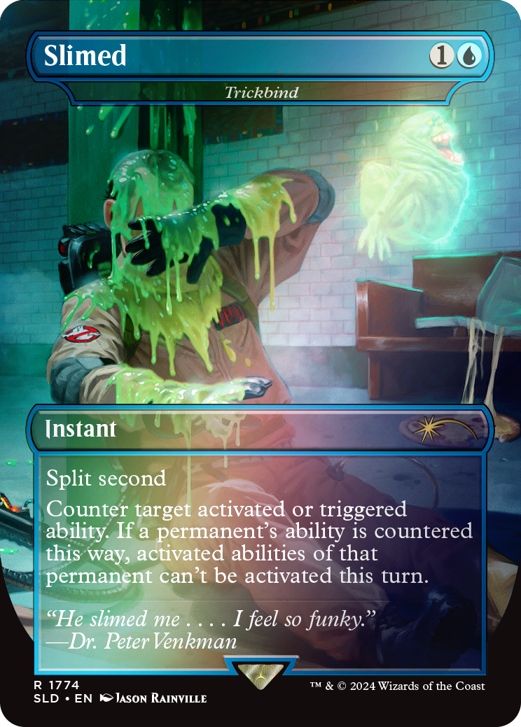 Secret Lair - Camp Totally Safe Superdrop - Secret Lair x Ghostbusters: Slimer [EN]
