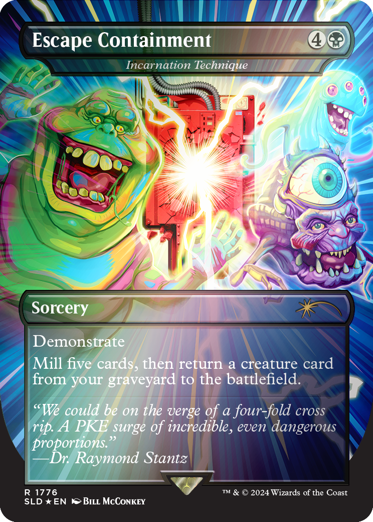 Secret Lair - Camp Totally Safe Superdrop - Secret Lair x Ghostbusters: Slimer [EN]