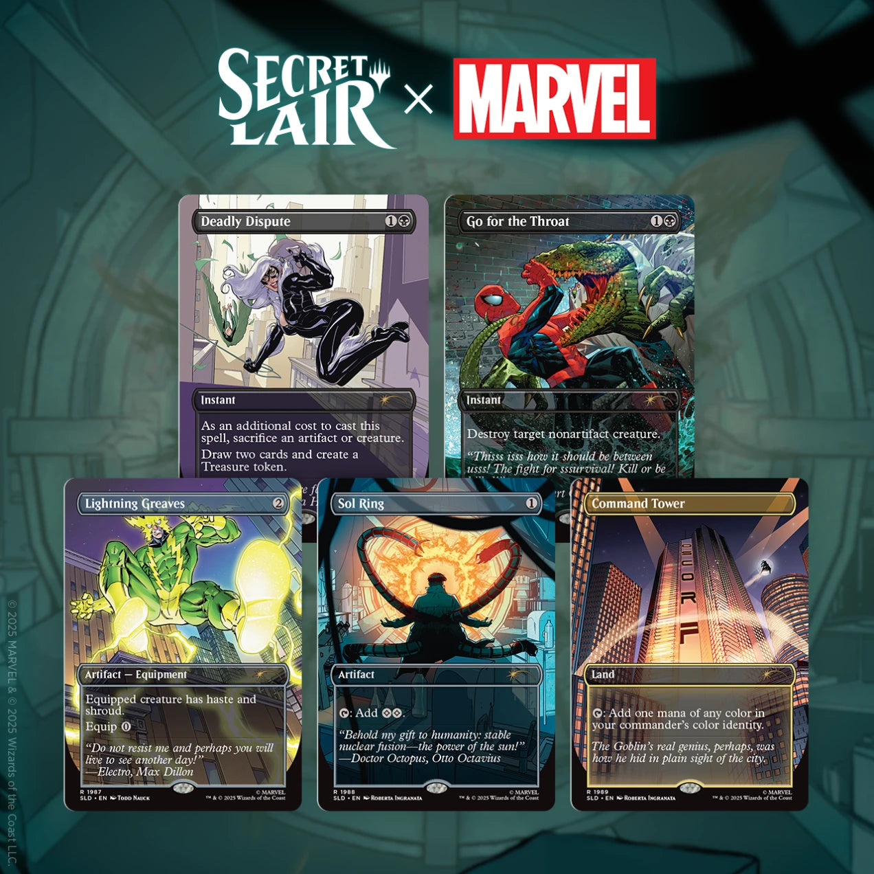 Secret Lair - Marvel's Spider-Man - Villainous Plots