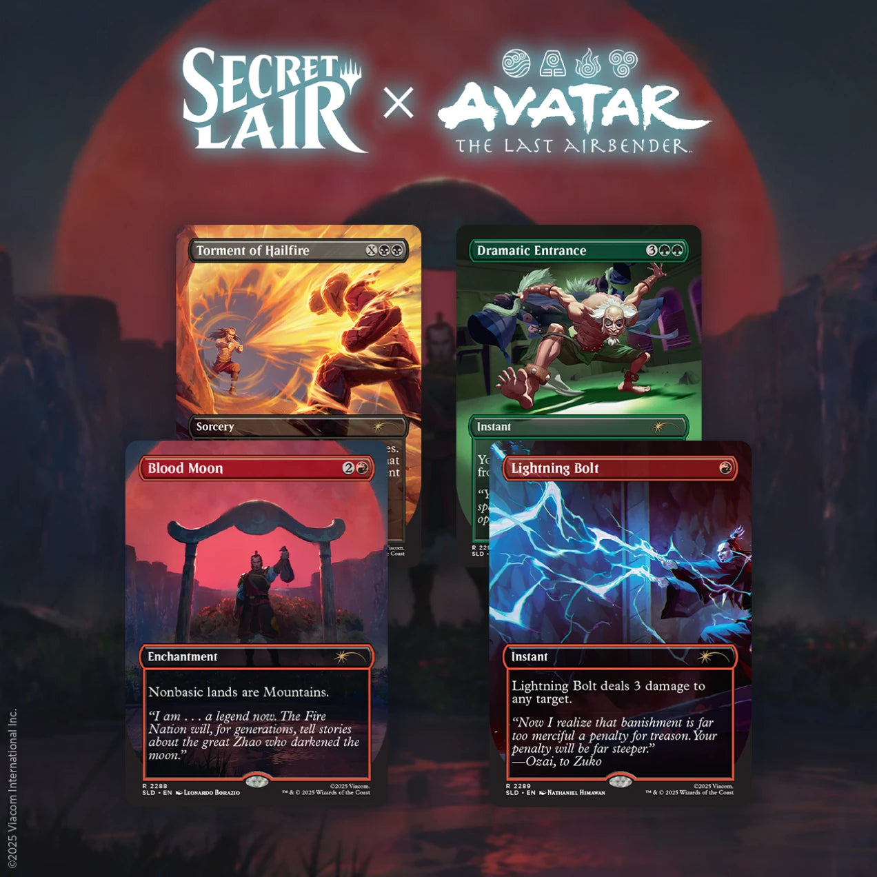 Secret Lair - Avatar: The Last Airbender Superdrop - Everything Changed