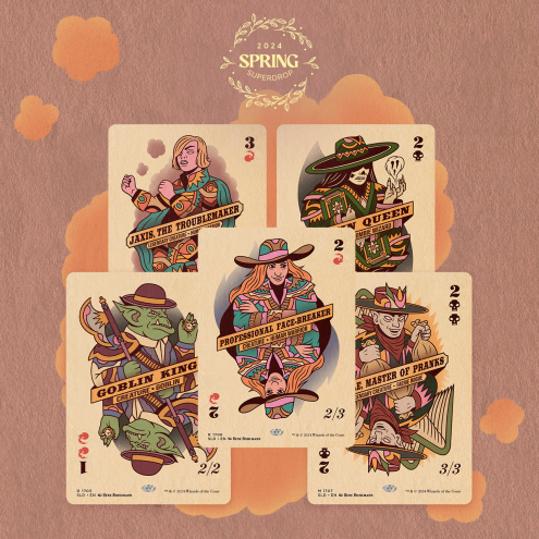 Secret Lair - Spring Superdrop 2024 - Poker Faces [EN]