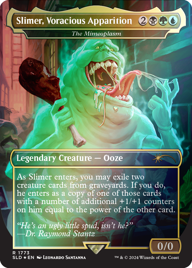 Secret Lair - Camp Totally Safe Superdrop - Secret Lair x Ghostbusters: Slimer [EN]