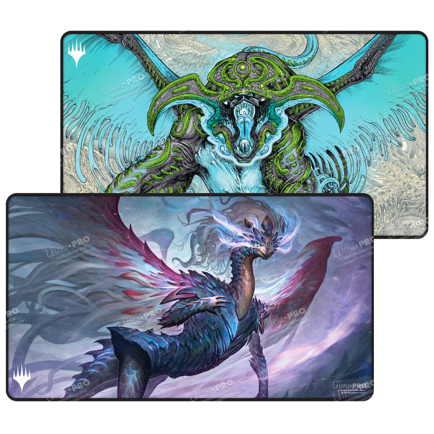 Ultra Pro - Tarkir: Dragonstorm - Black Stiched Playmat