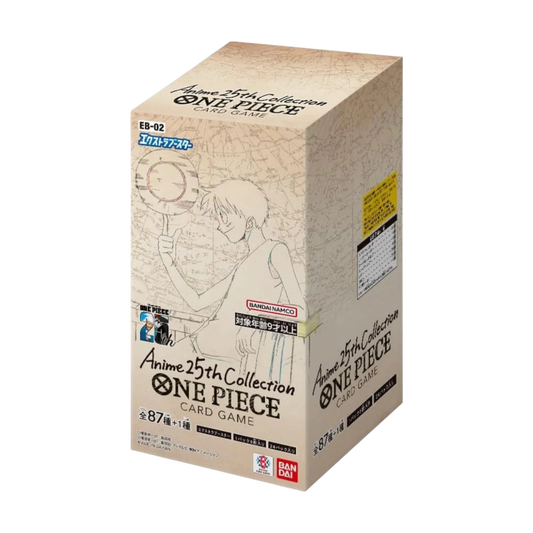 One Piece - EB02 - Anime 25th Collection - Booster Display [JP]