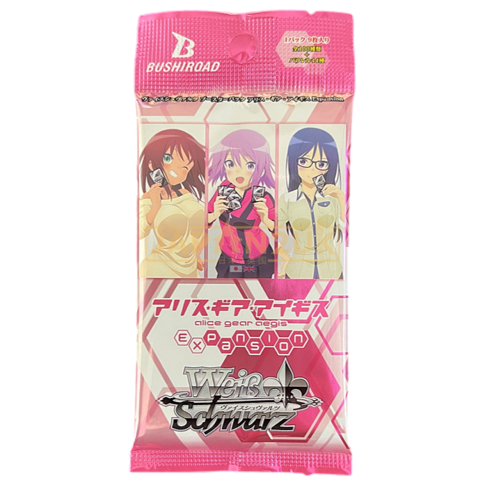 [Box Break] Weiss Schwarz - Alice Gear Aegis - Booster [JP]