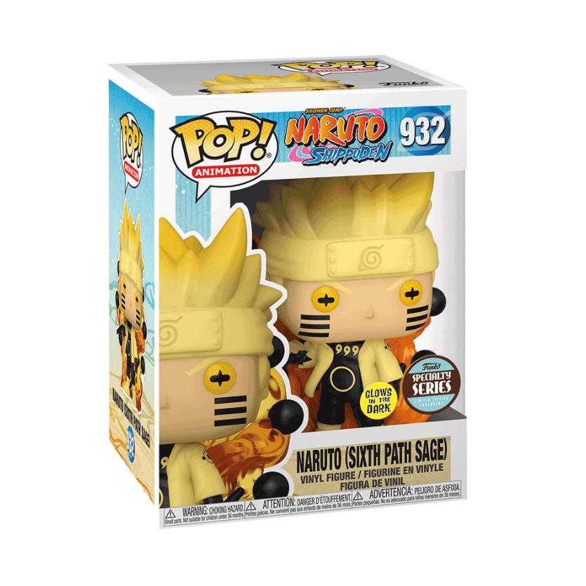 Funko Pop! - Naruto Shippuden - Naruto Uzumaki (Six Paths) [932]
