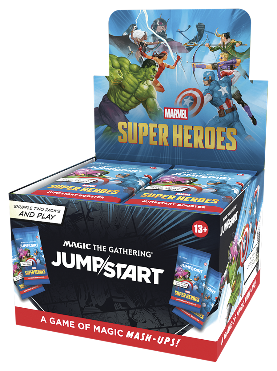 Magic: The Gathering - MSH - Marvel Super Heroes - Jumpstart Booster Box
