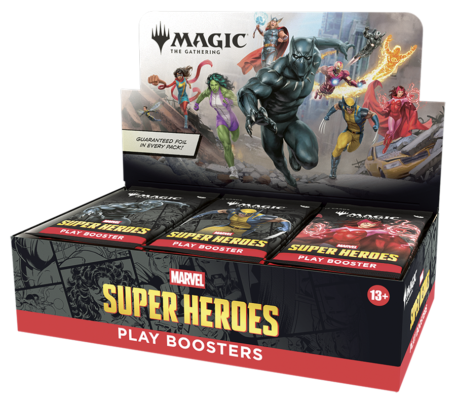Magic: The Gathering - MSH - Marvel Super Heroes - Play Booster Box