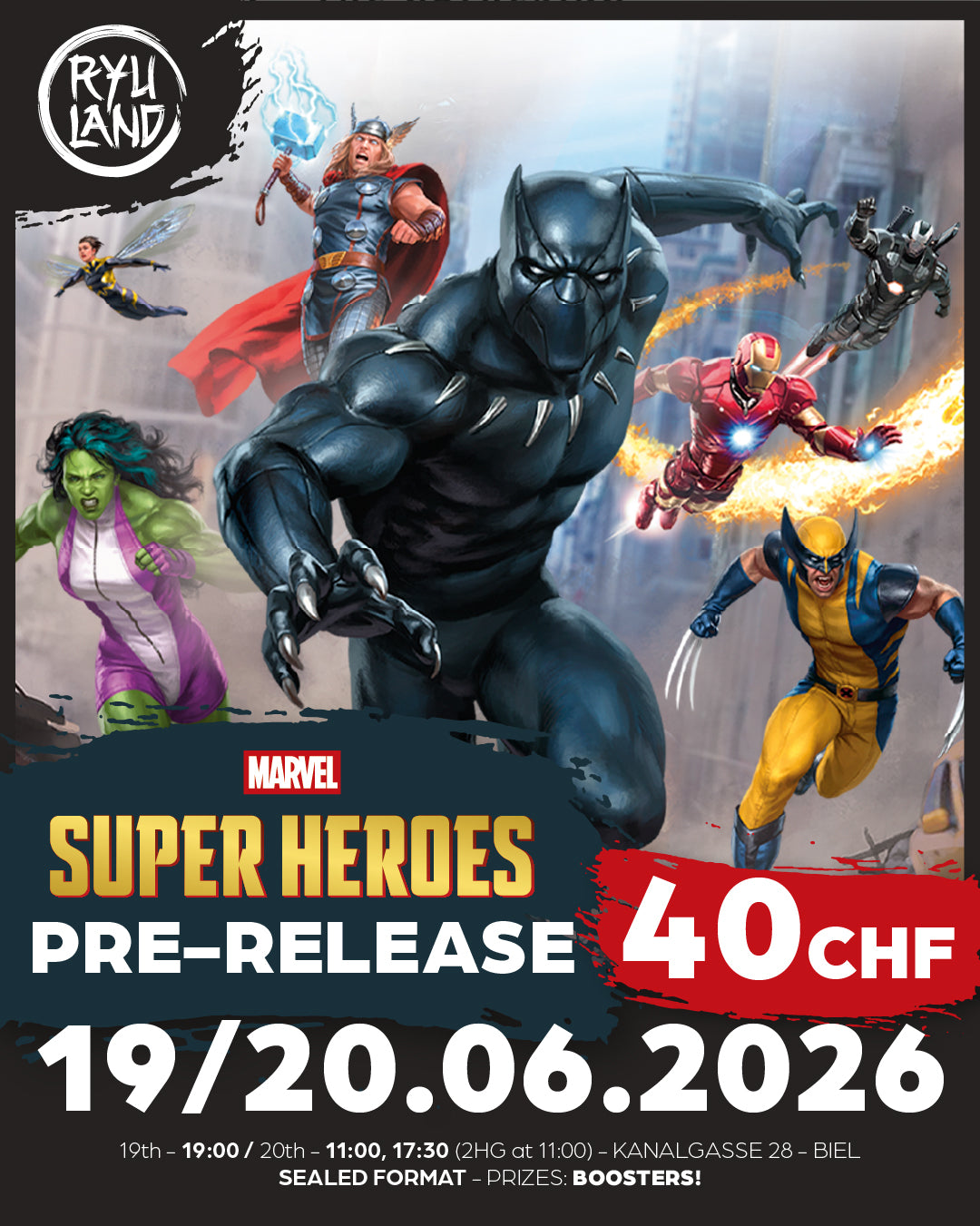 [Event] Magic: The Gathering - MSH - Marvel Superheroes - Pre-Release