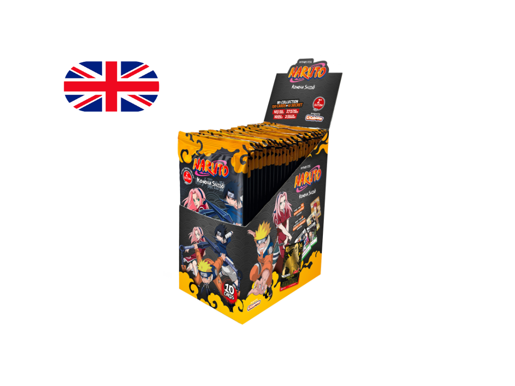 Naruto Mythos - Set 1 - 2nd Edition - Konoha Shidō 木ノ葉始動 - Booster Box [EN]