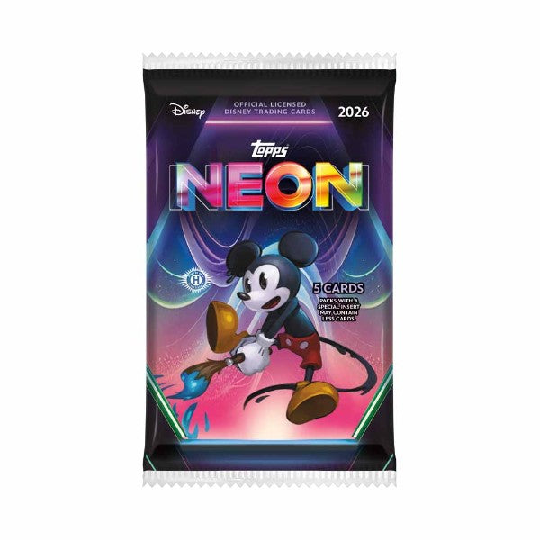 [Box Break] Topps - 2026 Disney Neon - Hobby Box Booster