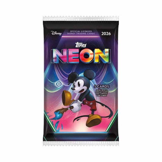 [Box Break] Topps - 2026 Disney Neon - Hobby Box Booster