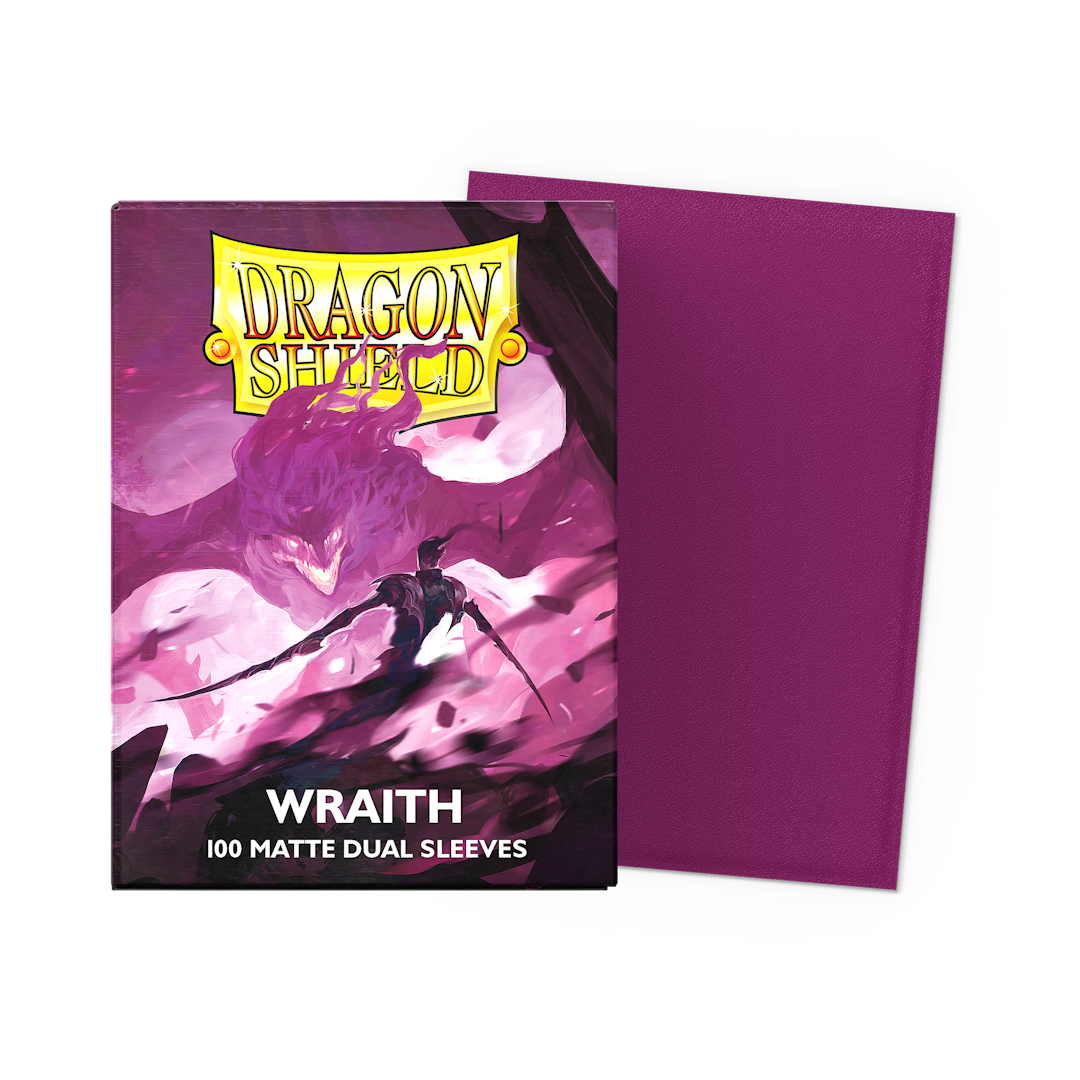 Dragon Shield Matte Dual Sleeves - Wraith - Standard Size [100]
