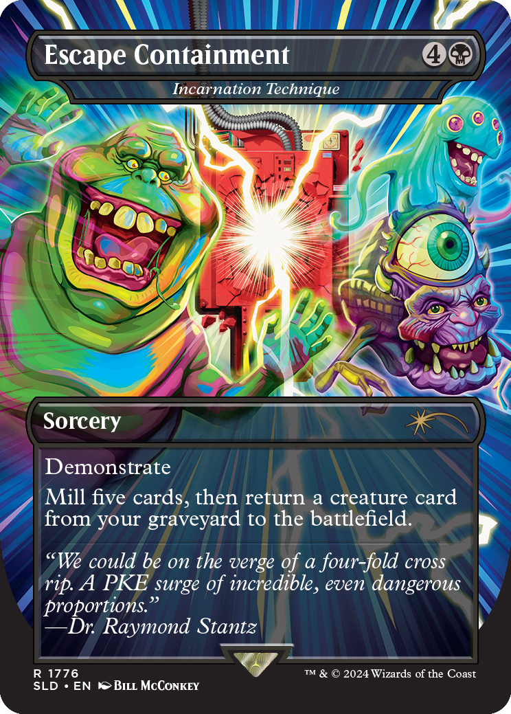 Secret Lair - Camp Totally Safe Superdrop - Secret Lair x Ghostbusters: Slimer [EN]