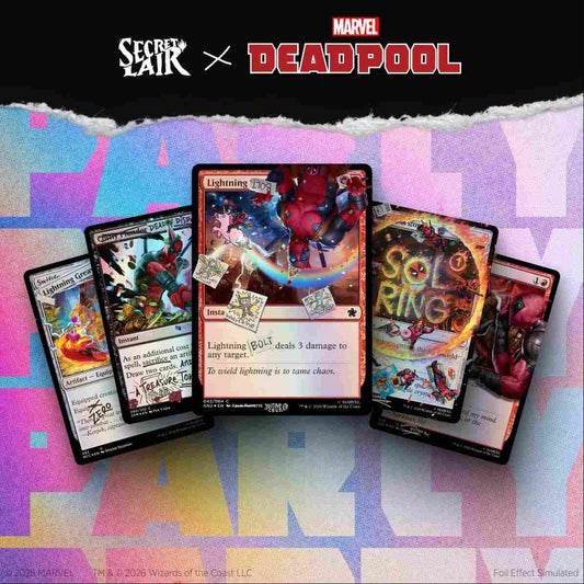 Secret Lair - Marvel's Deadpool - I Fixed It (You’re Welcome)