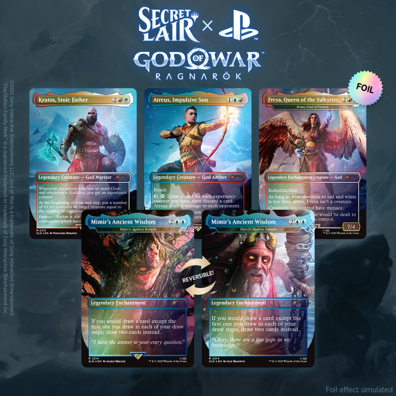 Secret Lair - God of War - Norse