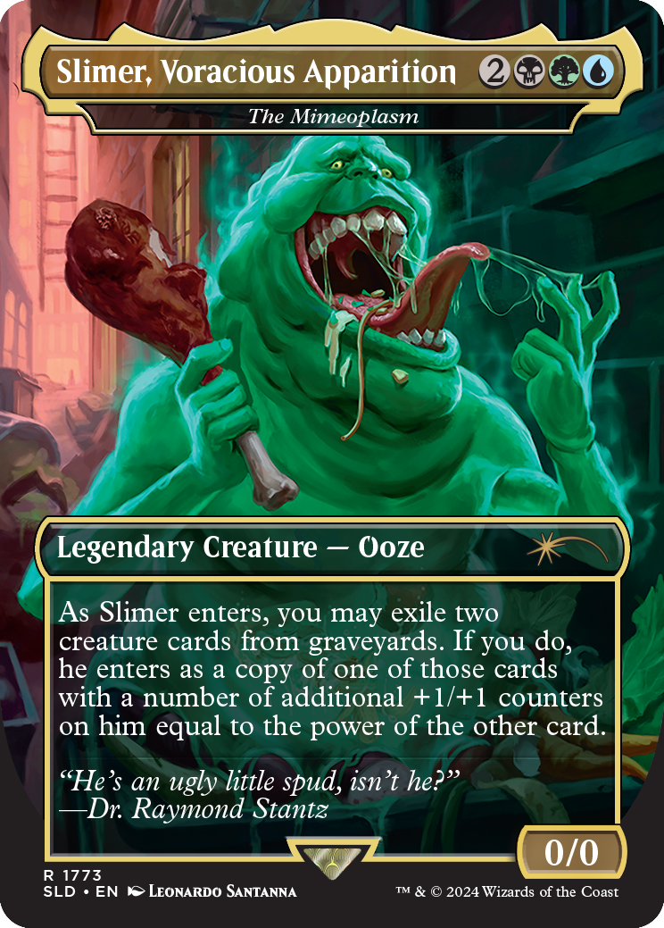 Secret Lair - Camp Totally Safe Superdrop - Secret Lair x Ghostbusters: Slimer [EN]