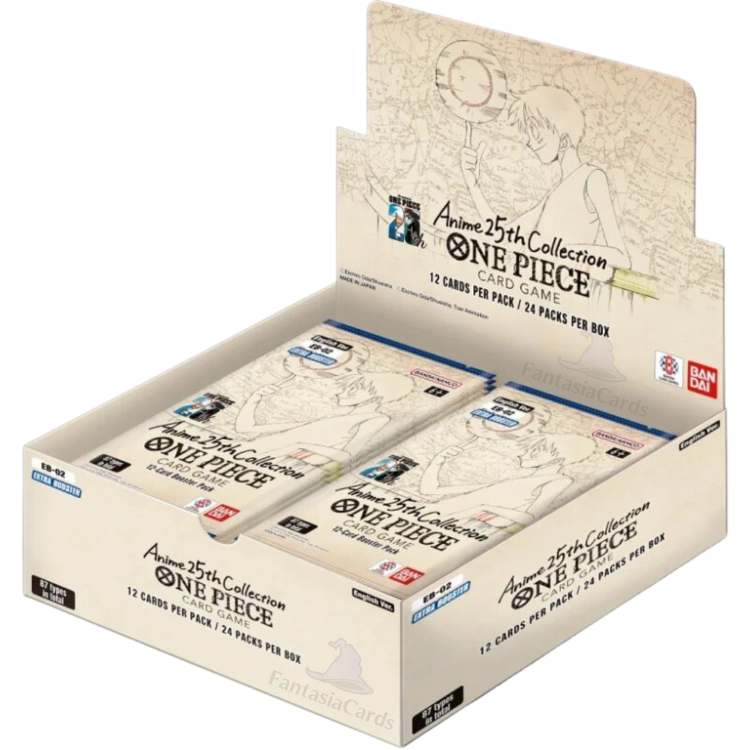 One Piece - EB02 - Anime 25th Collection - Booster Display [EN]