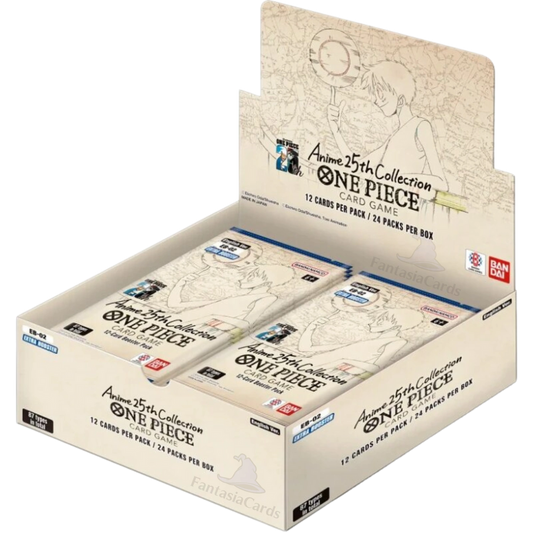 One Piece - EB02 - Anime 25th Collection - Booster Display [EN]