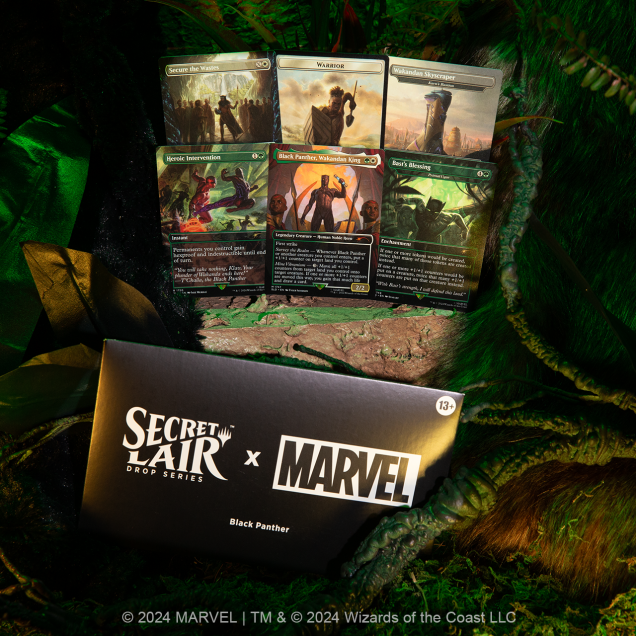 Secret Lair - Marvel Superdrop - Secret Lair x Marvel's Black Panther [EN]