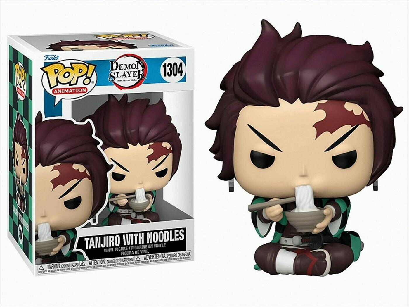 Funko Pop! - Demon Slayer - Tanjiro with Noodles [1304]