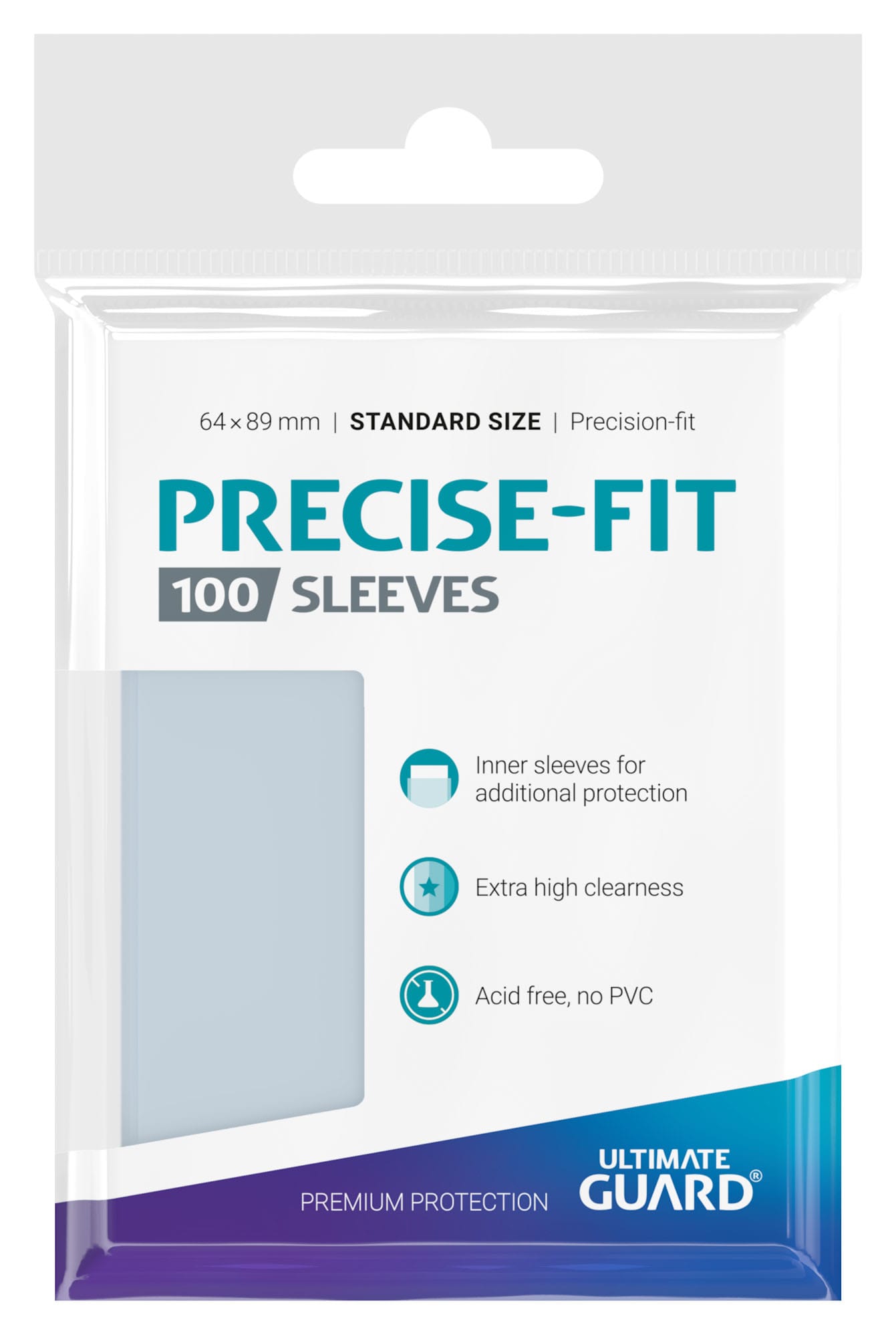 Ultimate Guard - Standard Size Sleeves - Precise-Fit Toploading [100]
