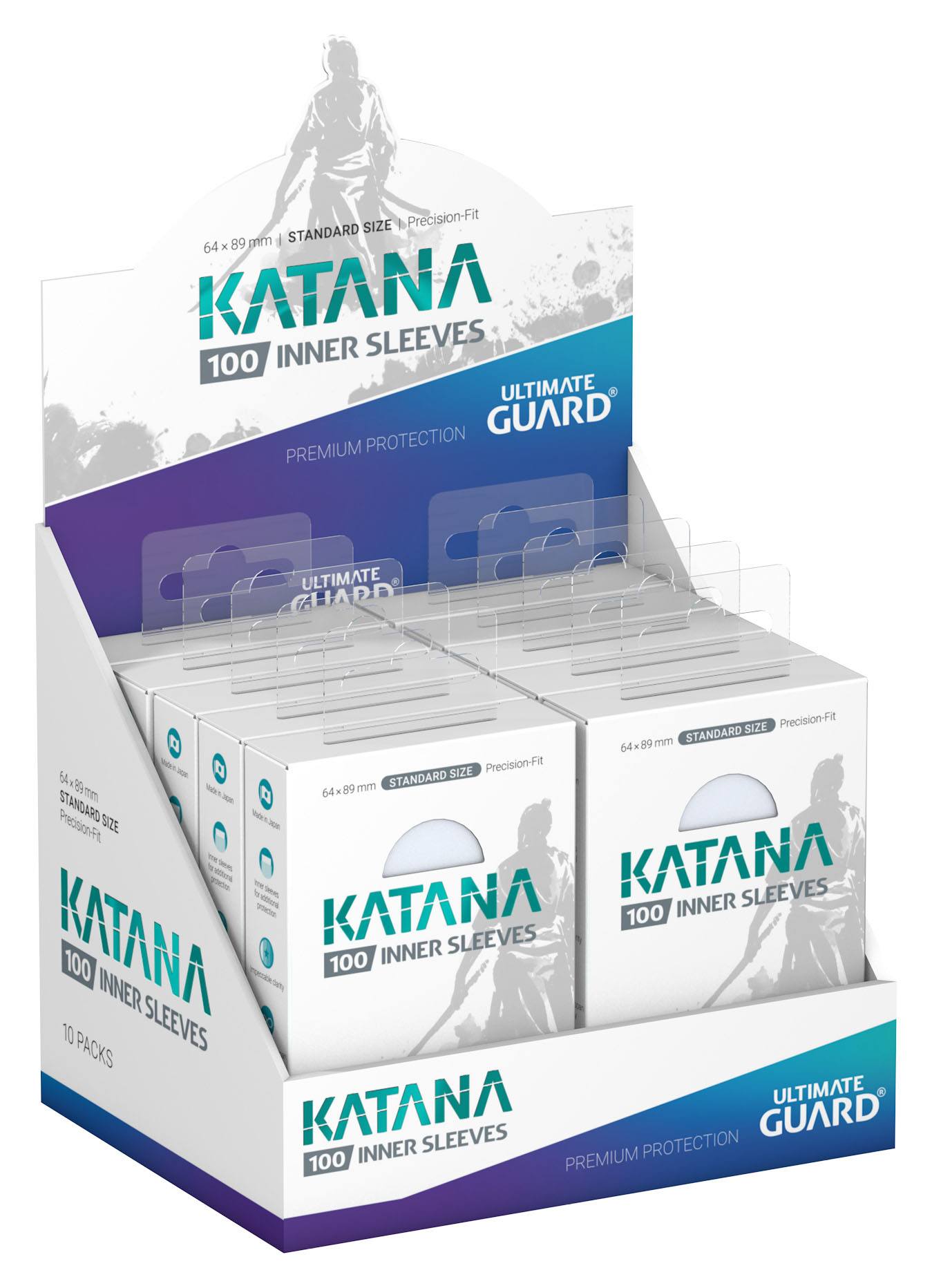 Ultimate Guard - Katana - Inner Sleeves - Standard Size [100]