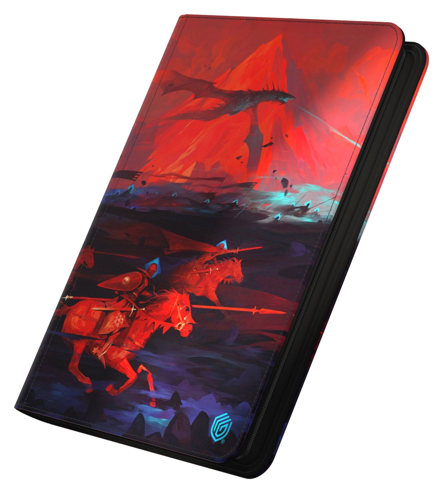 Ultimate Guard - Zipfolio 360 Xenoskin - 18-Pocket - 2024 Exclusive - Dominik Mayer: Crowned With Fire