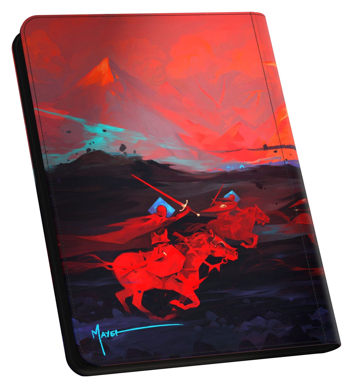 Ultimate Guard - Zipfolio 360 Xenoskin - 18-Pocket - 2024 Exclusive - Dominik Mayer: Crowned With Fire
