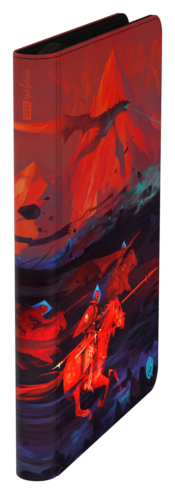 Ultimate Guard - Zipfolio 360 Xenoskin - 18-Pocket - 2024 Exclusive - Dominik Mayer: Crowned With Fire