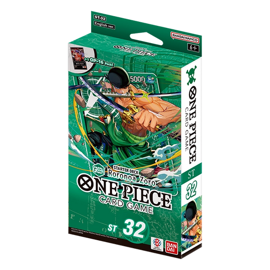 One Piece - ST32 - Green Roronoa Zoro - Starter Deck [EN]