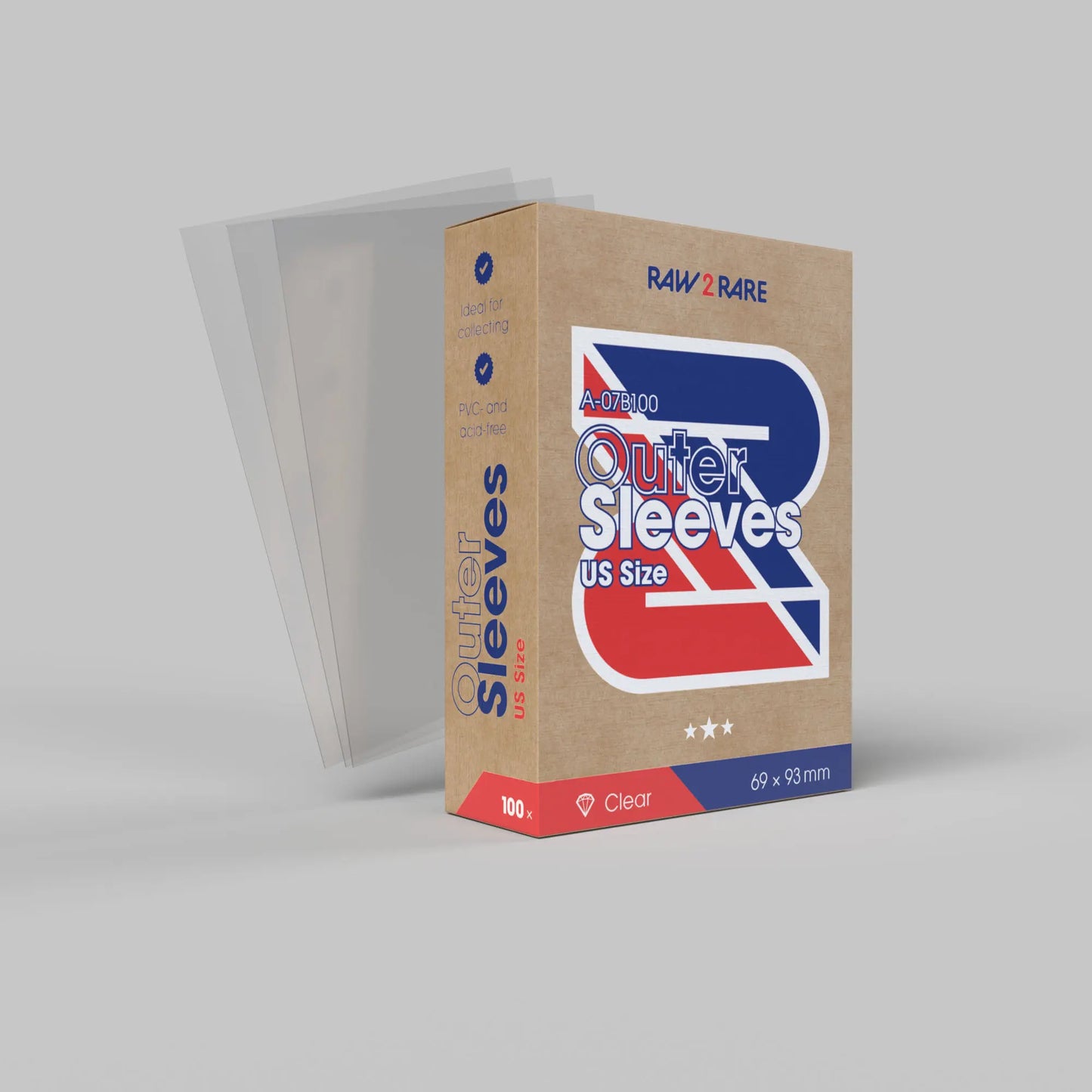 Raw2Rare - Outer Sleeves [100]