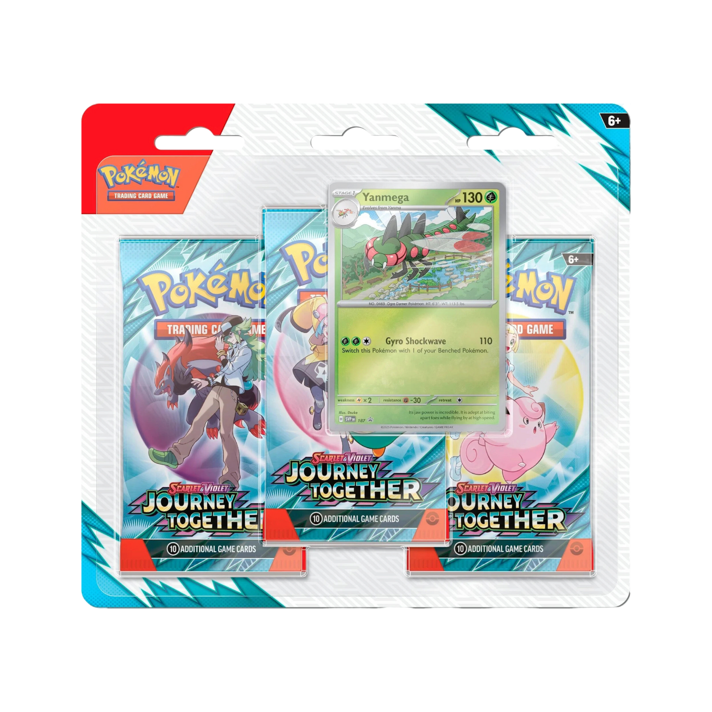 Pokémon - Journey Together - SV9 - 3-Pack Blister [EN]