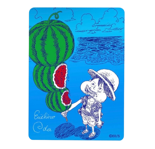 One Piece - Promo - Shueisha NatsuComi 2026 Metallic Card - Eiichiro Oda [JP]